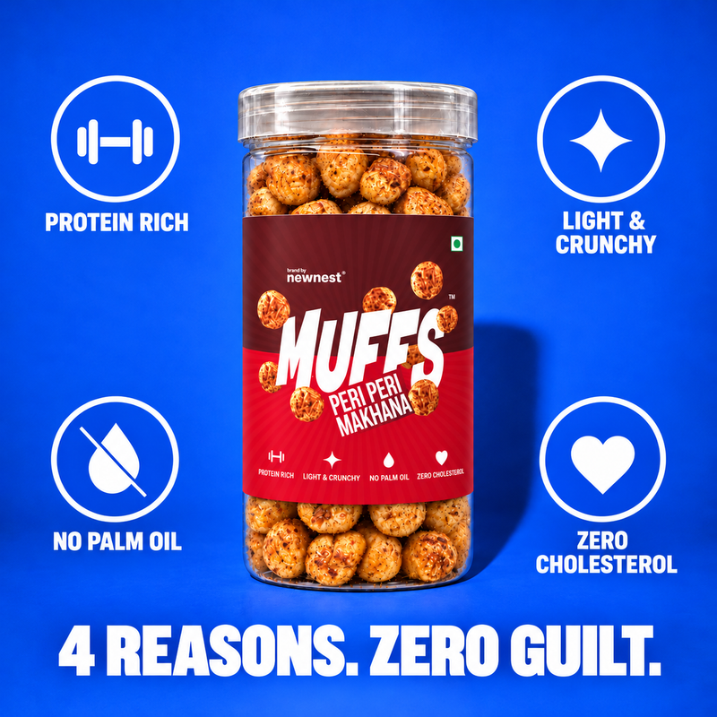 Peri Peri Makhana – Flavoured Healthy Snack